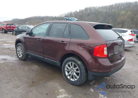2012 Ford Edge Sel из США, поврежденный, VIN 2FMDK4JC3CBA79223